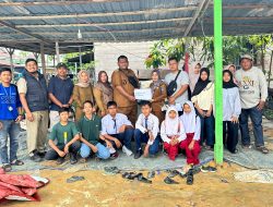 Solidaritas Tanpa Batas, Warga Sungai Rambai Bersatu Salurkan Donasi untuk Korban Kebakaran di Teluk Nilau